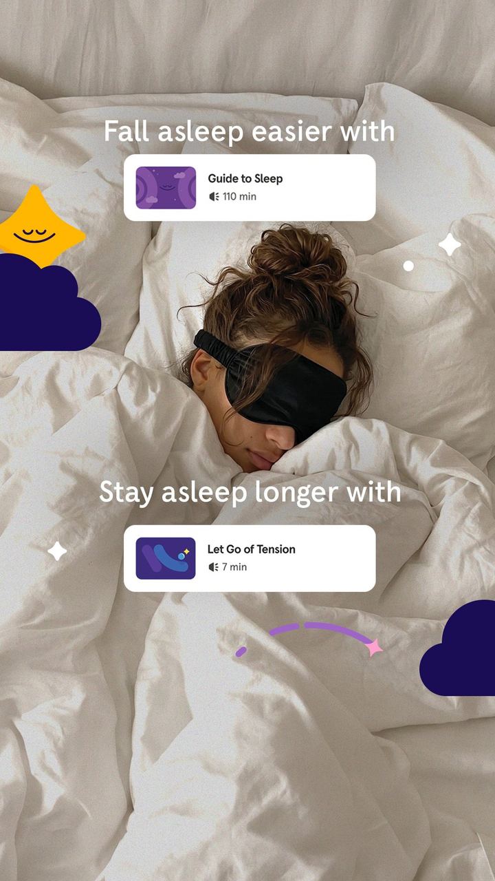 Fall asleep easier with